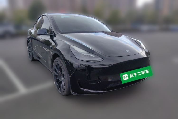 Used Tesla Model Y 2022 Rear-Wheel-Drive Version Front Right 45 Deg