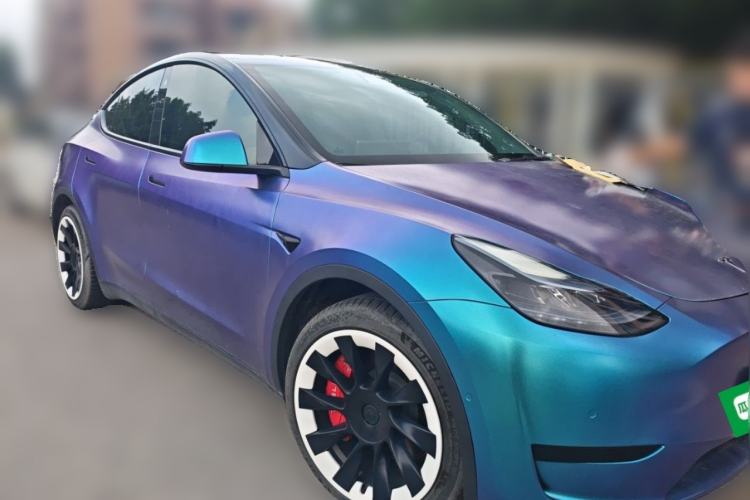 Used Tesla Model Y 2022 Revised Version Rear-Wheel Drive Front Right 45 Deg