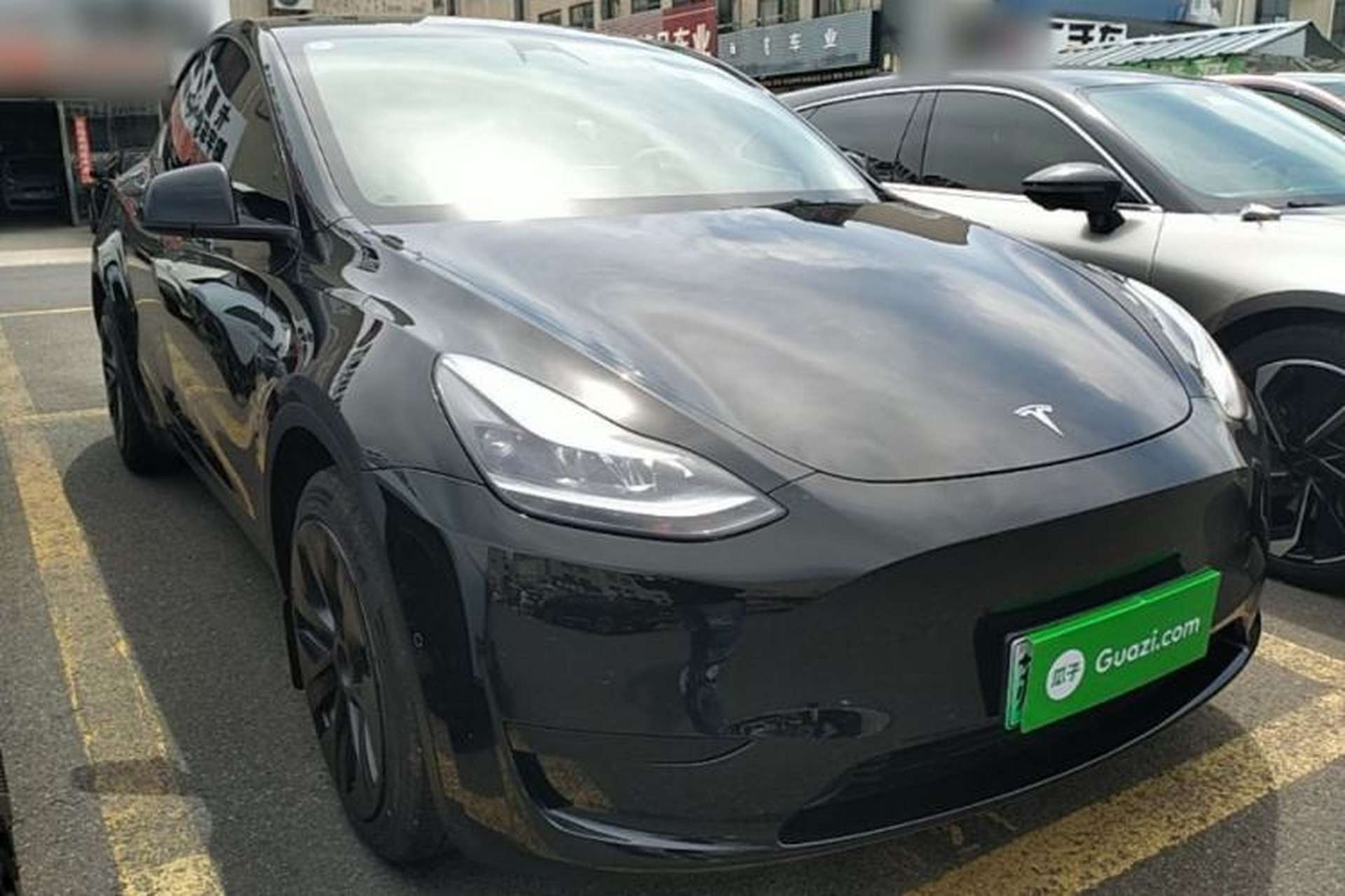 Used Tesla Model Y 2022 Revised Version Rear-Wheel Drive Front Right 45 Deg