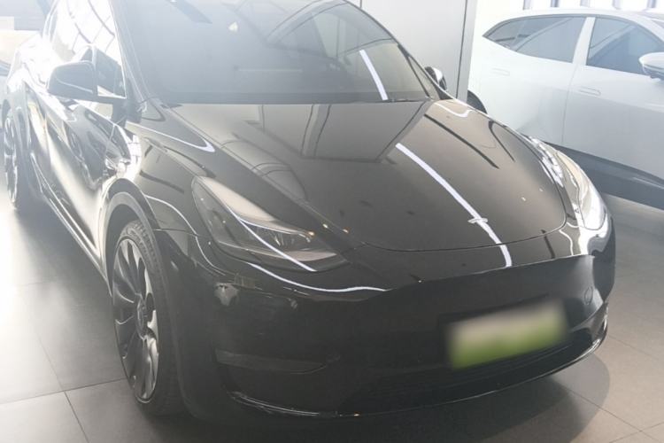 Used Tesla Model Y 2022 Performance High-Performance All-Wheel-Drive Version Front Right 45 Deg