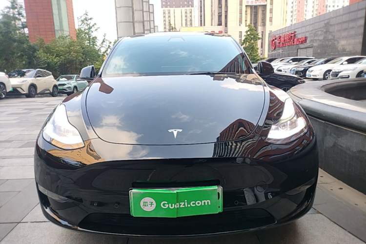 Used Tesla Model Y 2022 Revised Version Long-Range All-Wheel Drive Front