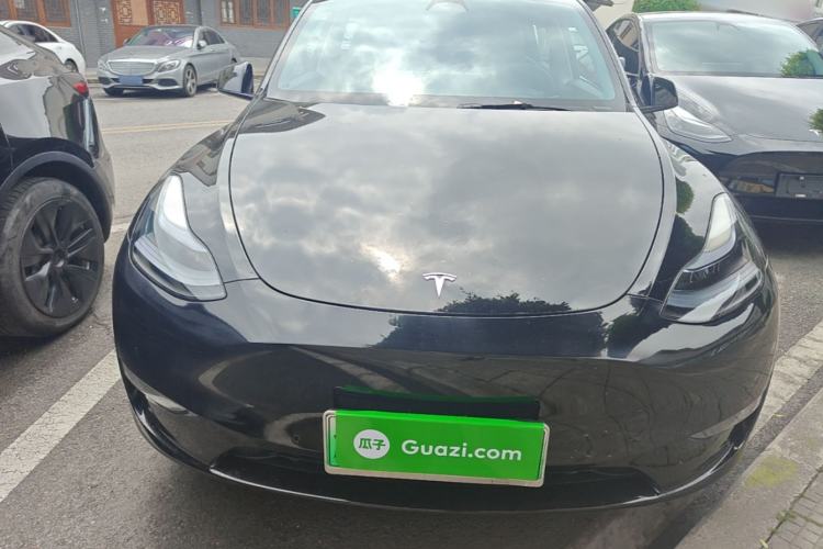 Used Tesla Model Y 2022 Revised Version Long-Range All-Wheel Drive Front