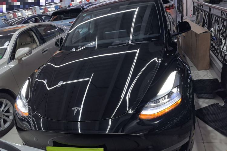 Used Tesla Model Y 2022 Revised Version Long-Range All-Wheel Drive Front