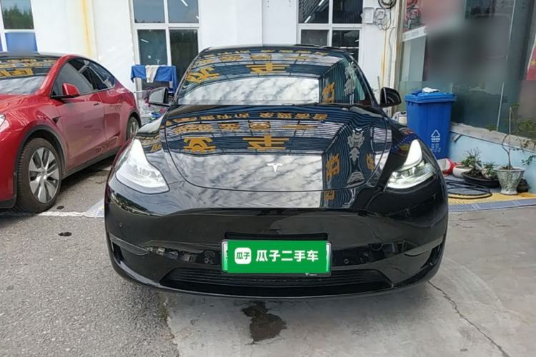 Used Tesla Model Y 2022 Revised Version Long-Range All-Wheel Drive Front