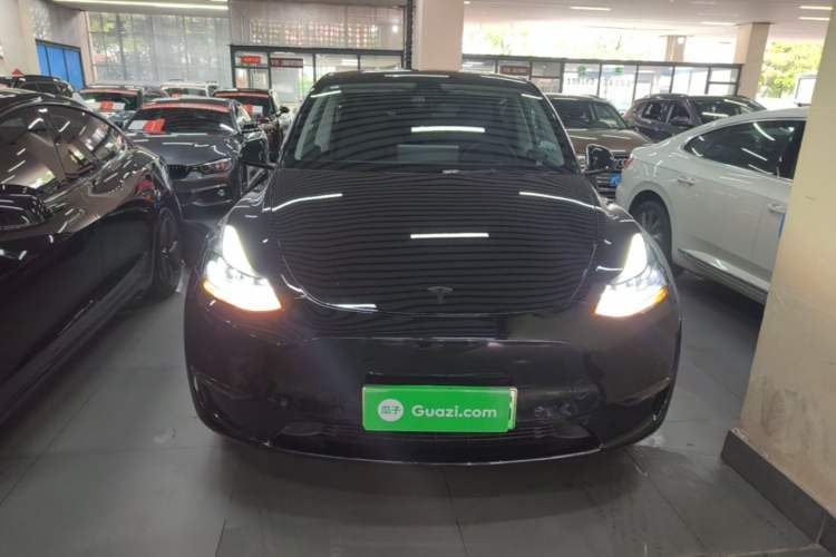 Used Tesla Model Y 2022 Revised Version Long-Range All-Wheel Drive Front