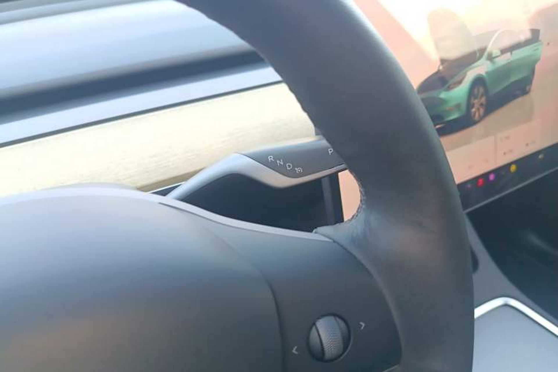 Used Tesla Model Y 2022 Revised Version Rear-Wheel Drive Gear Lever