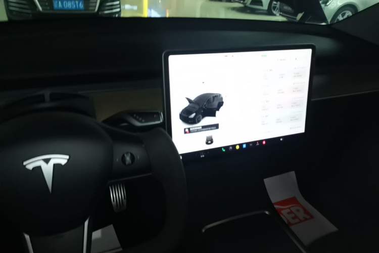 Used Tesla Model Y 2022 Revised Version Rear-Wheel Drive Gear Lever