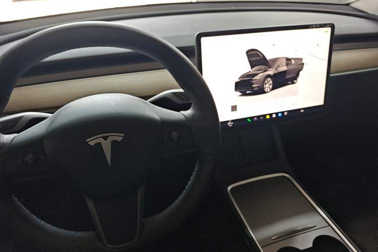 Used Tesla Model Y 2022 Revised Version Rear-Wheel Drive Gear Lever