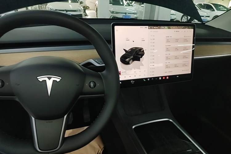 Used Tesla Model Y 2022 Revised Version Rear-Wheel Drive Gear Lever