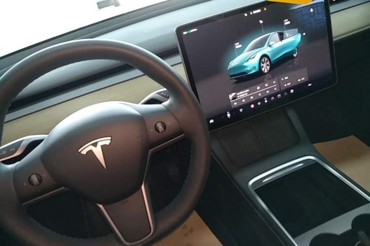 Used Tesla Model Y 2022 Revised Version Rear-Wheel Drive Gear Lever