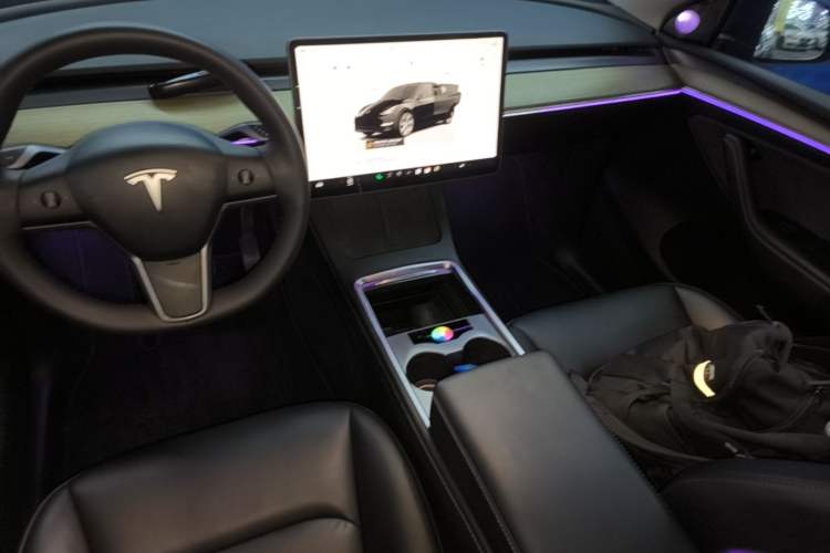 Used Tesla Model Y 2022 Revised Version Rear-Wheel Drive Gear Lever