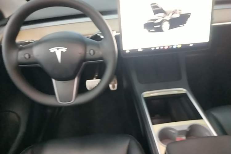 Used Tesla Model Y 2022 Revised Version Long-Range All-Wheel Drive Gear Lever