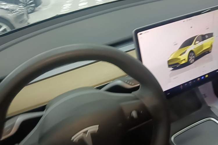 Used Tesla Model Y 2022 Revised Version Rear-Wheel Drive Gear Lever