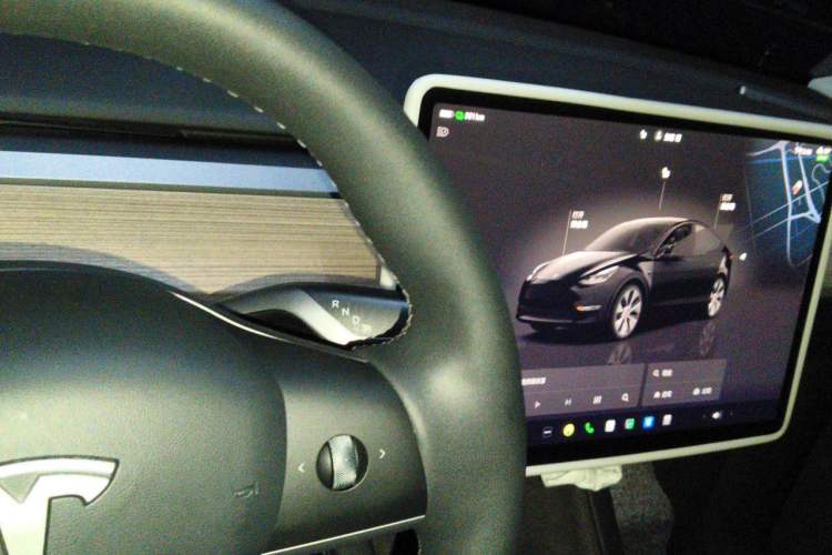 Used Tesla Model Y 2022 Revised Version Rear-Wheel Drive Gear Lever