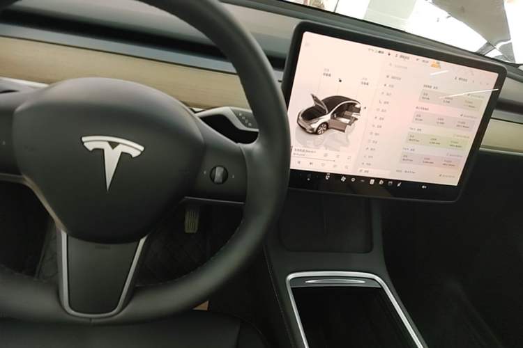 Used Tesla Model Y 2022 Revised Version Rear-Wheel Drive Gear Lever