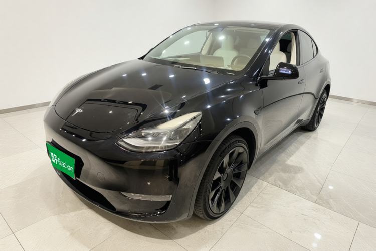 Used Tesla Model Y 2022 Revised Version Long-Range All-Wheel Drive Guazi used car, China used car export, Used car for sale, Used Tesla cars, Cheapest cars for sale, Electric vehicle, New energy car