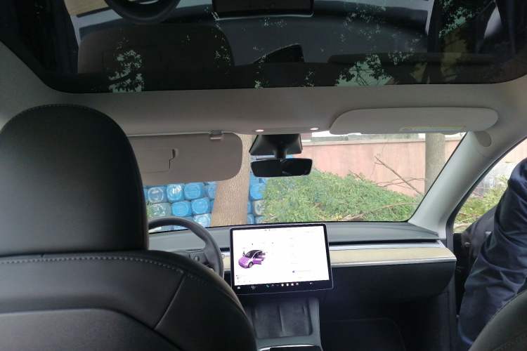 Used Tesla Model Y 2022 Revised Version Rear-Wheel Drive Headliner
