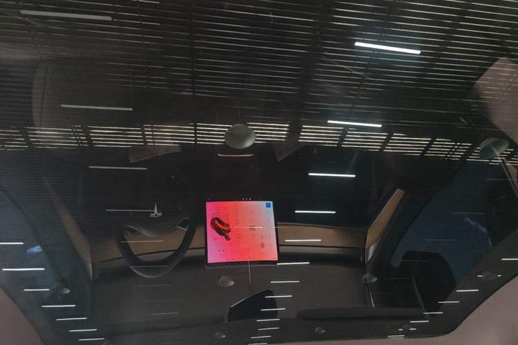 Used Tesla Model Y 2022 Rear-Wheel-Drive Version Headliner