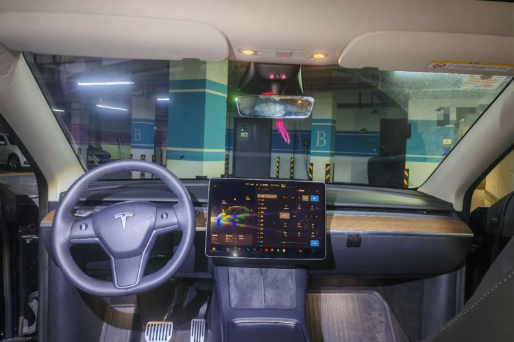 Used Tesla Model Y 2022 Rear-Wheel-Drive Version Headliner