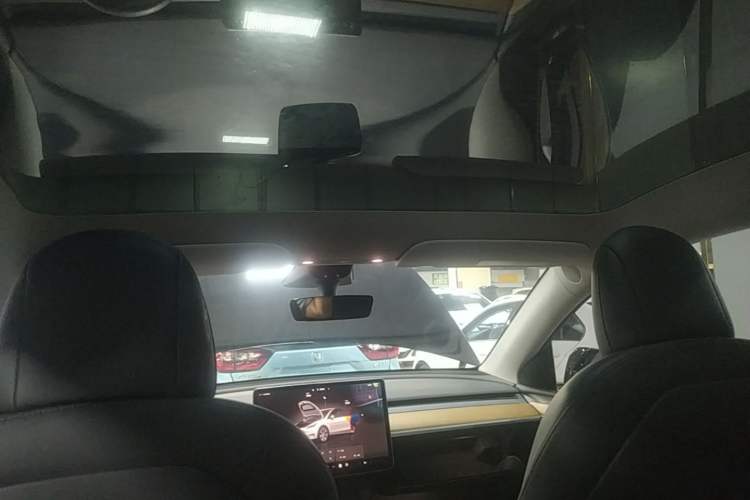 Used Tesla Model Y 2022 Rear-Wheel-Drive Version Headliner