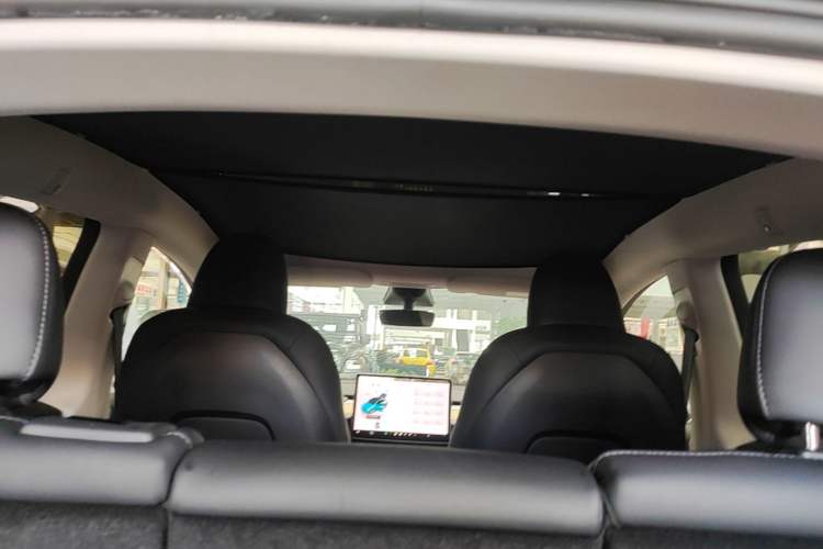 Used Tesla Model Y 2022 Revised Version Rear-Wheel Drive Headliner