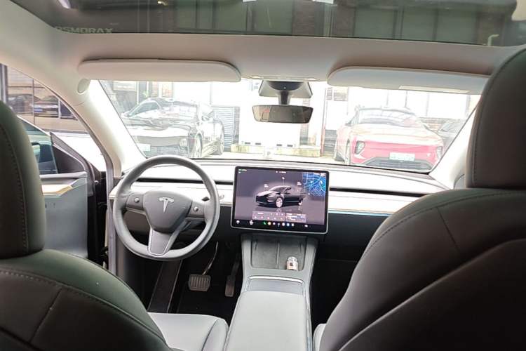 Used Tesla Model Y 2022 Revised Version Rear-Wheel Drive Headliner