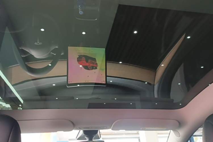 Used Tesla Model Y 2022 Long-Range All-Wheel-Drive Version Headliner