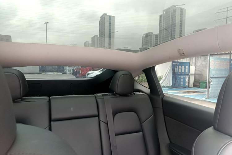 Used Tesla Model Y 2022 Revised Version Rear-Wheel Drive Headliner