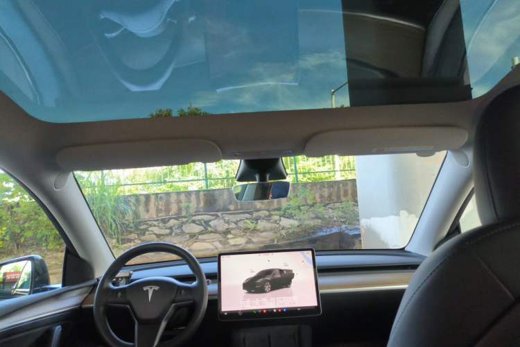 Used Tesla Model Y 2022 Revised Version Rear-Wheel Drive Headliner