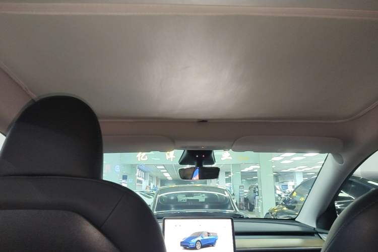 Used Tesla Model Y 2022 Rear-Wheel-Drive Version Headliner
