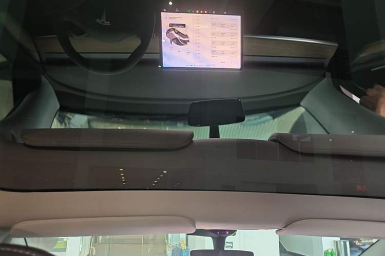 Used Tesla Model Y 2022 Revised Version Rear-Wheel Drive Headliner