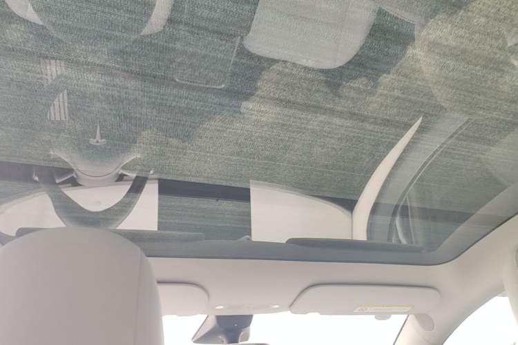Used Tesla Model Y 2022 Long-Range All-Wheel-Drive Version Headliner