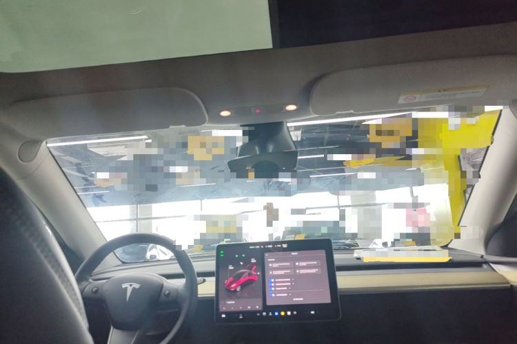Used Tesla Model Y 2022 Revised Version Rear-Wheel Drive Headliner
