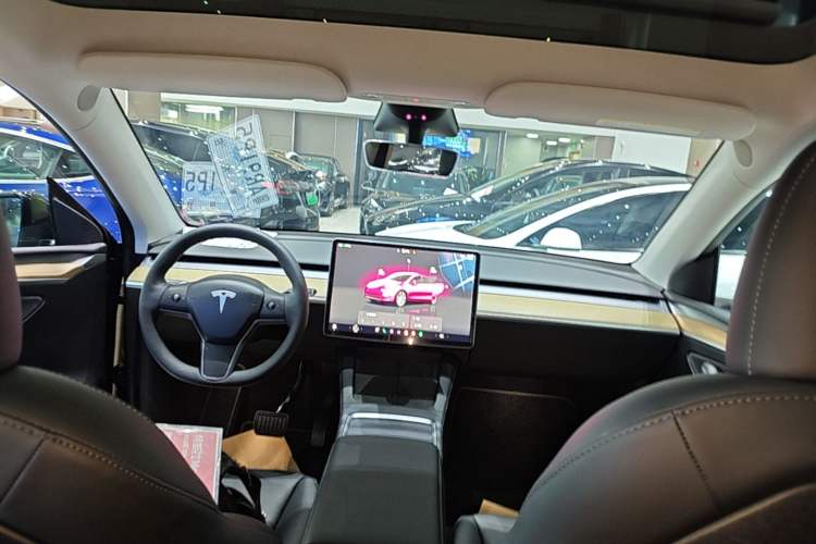 Used Tesla Model Y 2022 Revised Version Rear-Wheel Drive Headliner