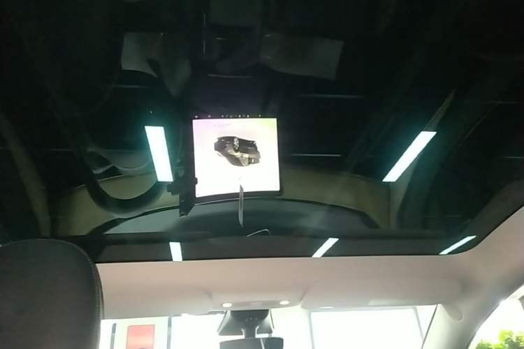 Used Tesla Model Y 2022 Revised Version Rear-Wheel Drive Headliner