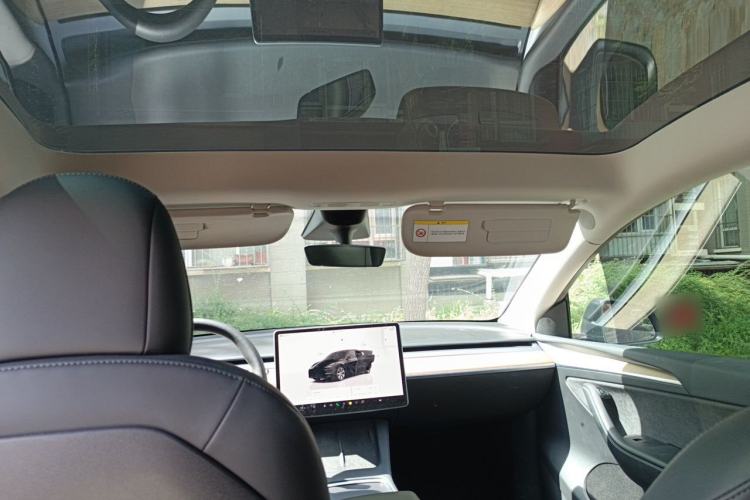 Used Tesla Model Y 2022 Long-Range All-Wheel-Drive Version Headliner
