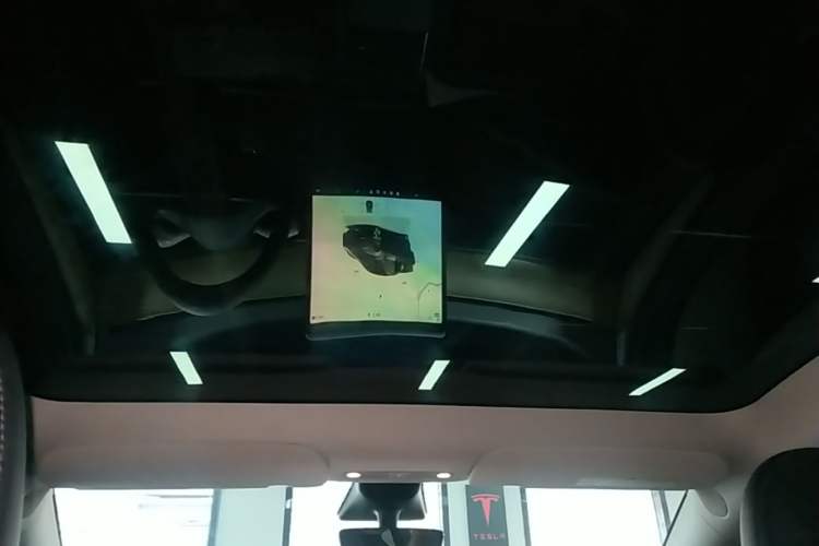 Used Tesla Model Y 2022 Revised Version Rear-Wheel Drive Headliner