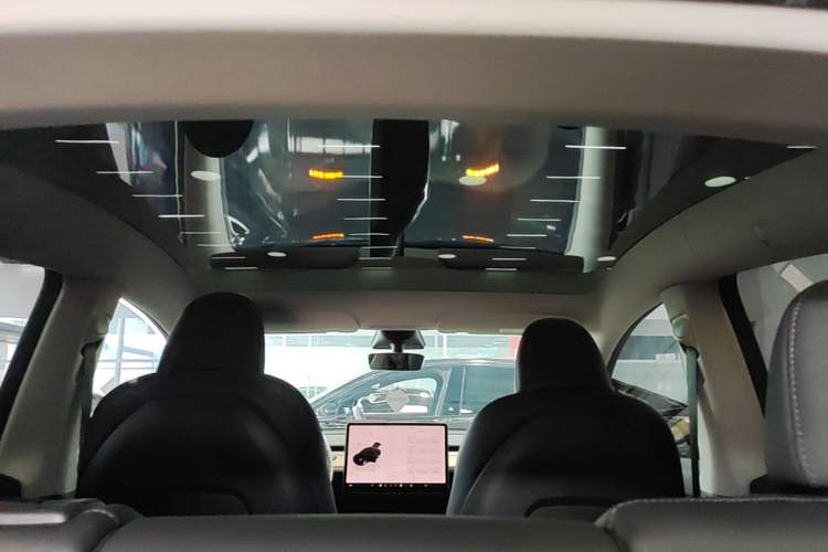 Used Tesla Model Y 2022 Revised Version Rear-Wheel Drive Headliner