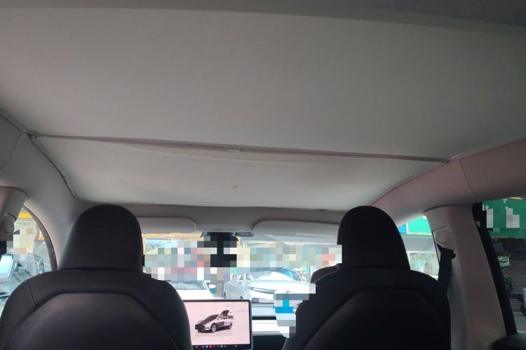 Used Tesla Model Y 2022 Rear-Wheel-Drive Version Headliner