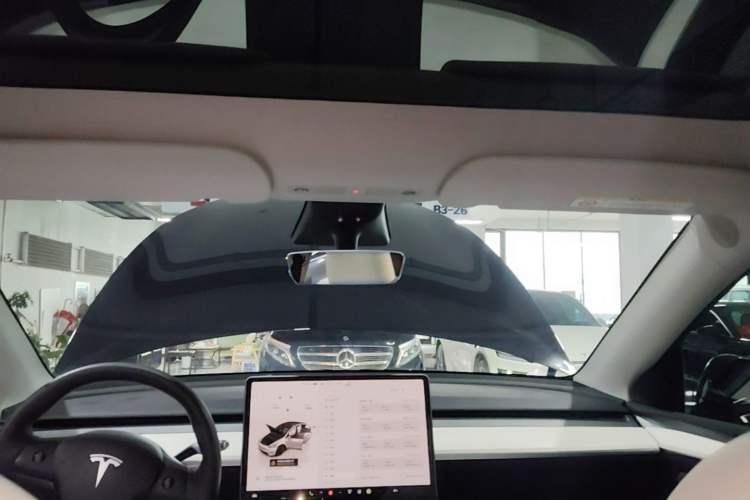 Used Tesla Model Y 2022 Revised Version Rear-Wheel Drive Headliner