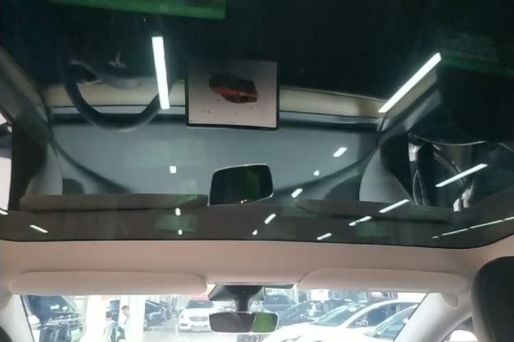 Used Tesla Model Y 2022 Revised Version Rear-Wheel Drive Headliner