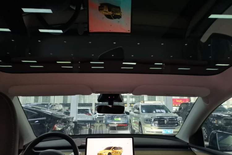 Used Tesla Model Y 2022 Revised Version Rear-Wheel Drive Headliner
