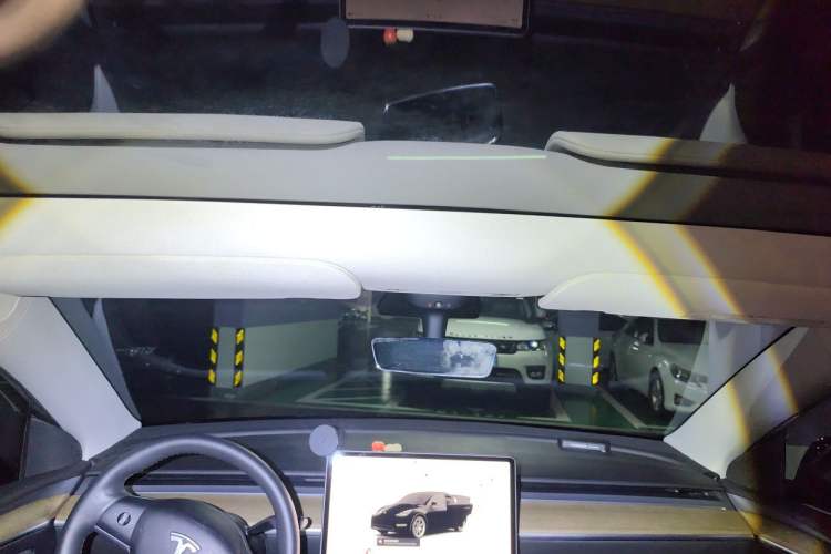 Used Tesla Model Y 2022 Revised Version Rear-Wheel Drive Headliner