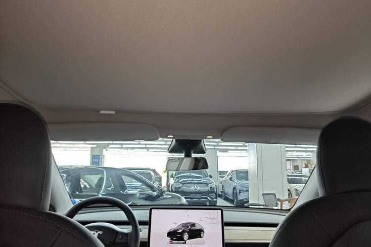 Used Tesla Model Y 2022 Rear-Wheel-Drive Version Headliner