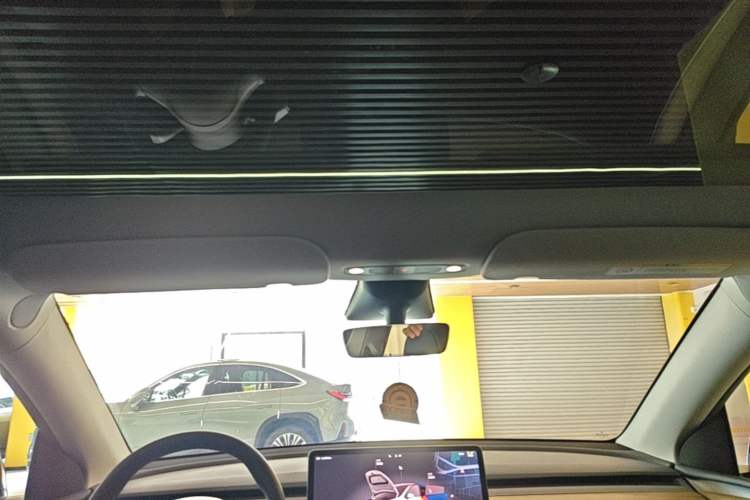 Used Tesla Model Y 2022 Revised Version Rear-Wheel Drive Headliner