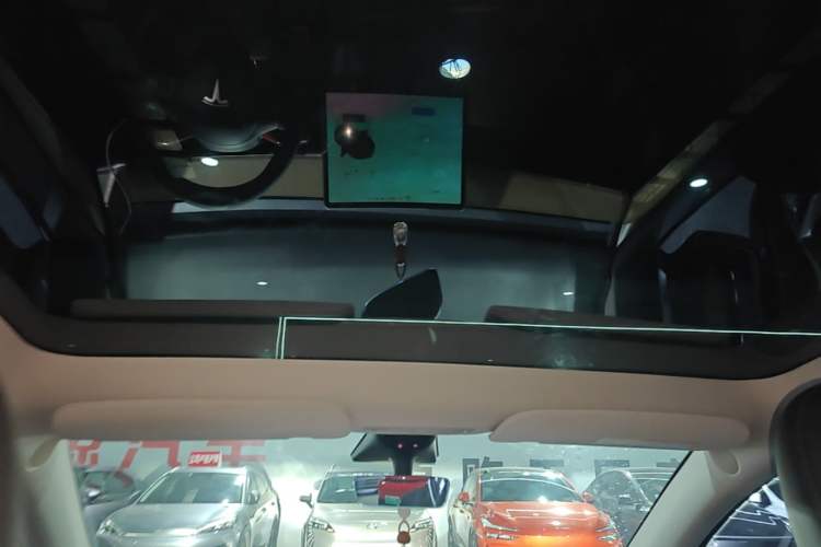 Used Tesla Model Y 2022 Long-Range All-Wheel-Drive Version Headliner