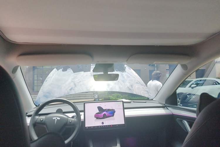Used Tesla Model Y 2022 Revised Version Rear-Wheel Drive Headliner