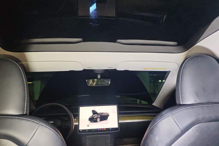 Used Tesla Model Y 2022 Revised Version Long-Range All-Wheel Drive Headliner