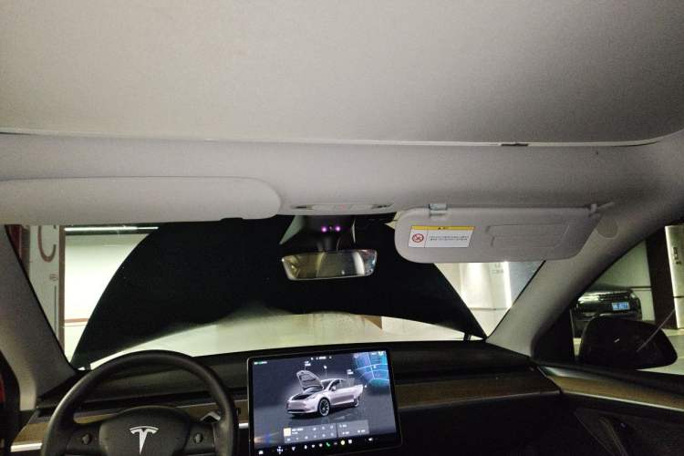 Used Tesla Model Y 2022 Revised Version Rear-Wheel Drive Headliner