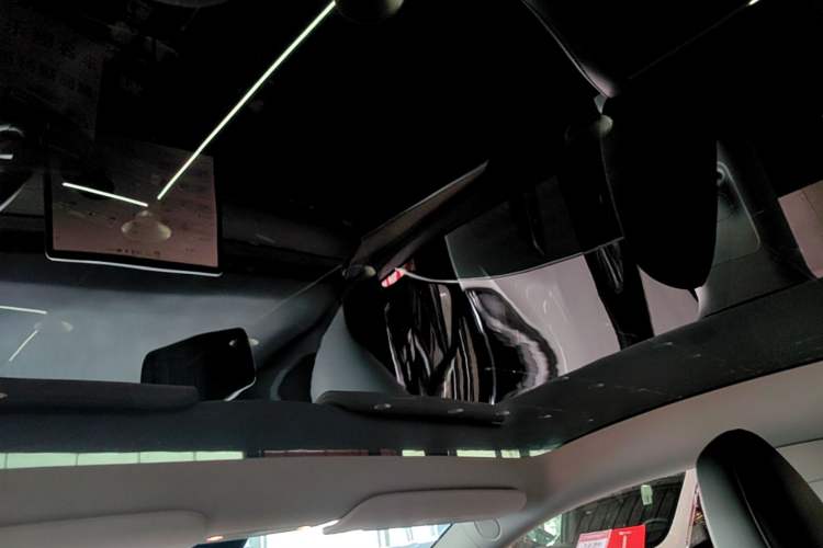 Used Tesla Model Y 2022 Revised Version Rear-Wheel Drive Headliner